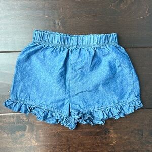 First Impressions Jean Ruffle Frill Shorts 12mo